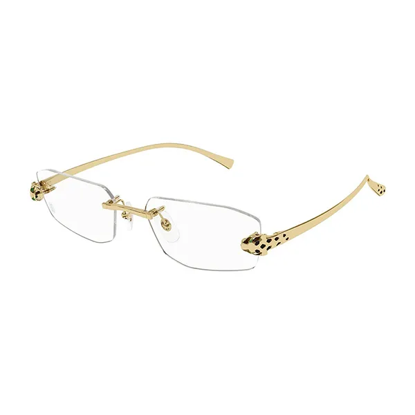 Kính Mắt Cận Nữ Cartier CT0494O 001 Màu Vàng