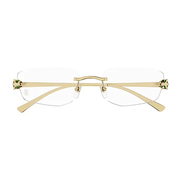 Kính Mắt Cận Nữ Cartier CT0494O 001 Màu Vàng