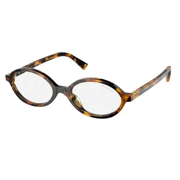 Kính Mắt Cận Nữ Miu Miu Tortoise Eyeglasses MU04ZS VAU08N Màu Đồi Mồi - Kính mắt - Vua Hàng Hiệu