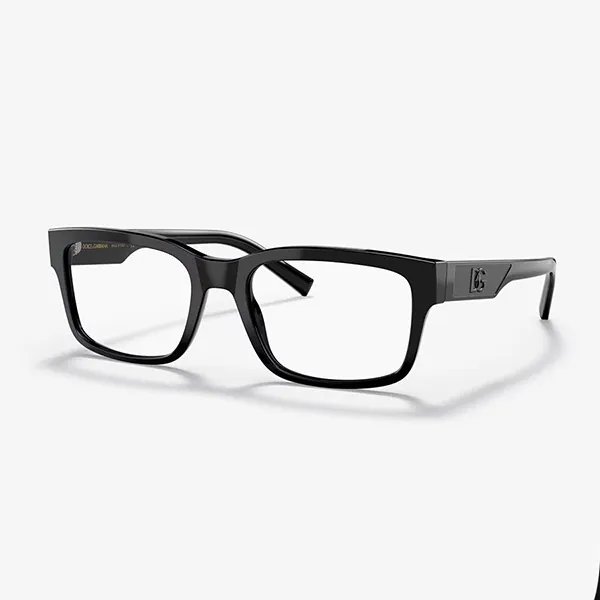 Kính Mắt Cận Unisex Dolce & Gabbana D&G Eyeglasses DG3352 Màu Đen - Kính mắt - Vua Hàng Hiệu
