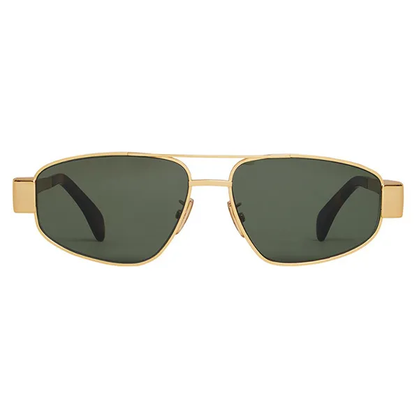 Kính Mát Celine Sunglasses CL40281U 30N Màu Xanh - Vàng - Kính mắt - Vua Hàng Hiệu