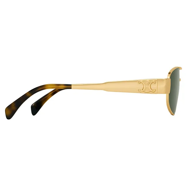 Kính Mát Celine Sunglasses CL40281U 30N Màu Xanh - Vàng - Kính mắt - Vua Hàng Hiệu