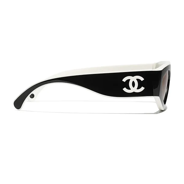 Kính Mát Chanel A71614 X02081 S5653 Màu Đen - Trắng