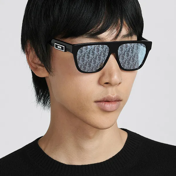 Kính Mát Dior Sunglasses Dior B23 S3I 10B8 Màu Xanh/Đen