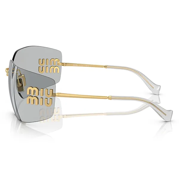Kính Mát Miu Miu Runway Sunglasses OMU 54YS 5AK30B Màu Xám - Kính mắt - Vua Hàng Hiệu