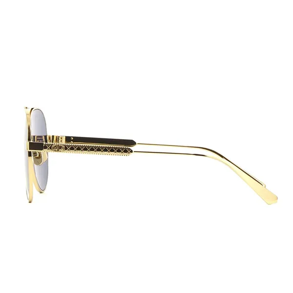 Kính Mát Nữ Dior Sunglasses Cannage A1U B0B0 Màu Xanh Lam