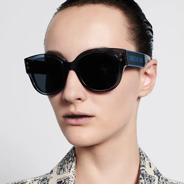 Kính Mát Nữ Dior Sunglasses DiorPacific B2I 74B0 Màu Xanh/Xám