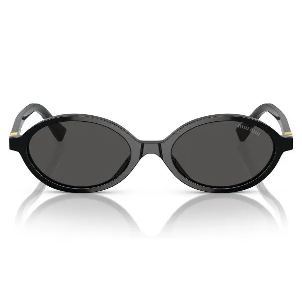Kính Mát Nữ Miu Miu Sunglasses MU 04ZS 1AB5S0 Màu Đen - Kính mắt - Vua Hàng Hiệu