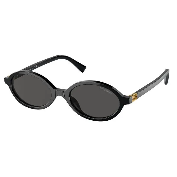 Kính Mát Nữ Miu Miu Sunglasses MU 04ZS 1AB5S0 Màu Đen - Kính mắt - Vua Hàng Hiệu