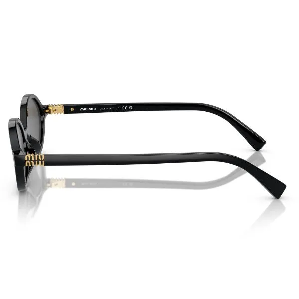 Kính Mát Nữ Miu Miu Sunglasses MU 04ZS 1AB5S0 Màu Đen - Kính mắt - Vua Hàng Hiệu