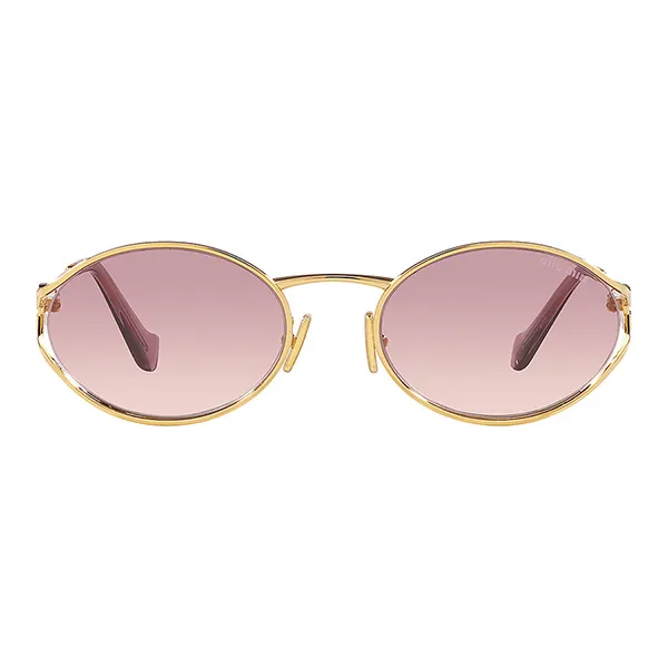 Kính Mát Nữ Miu Miu Regard Sunglasses 52YS 5AK06S Màu Hồng/Gold