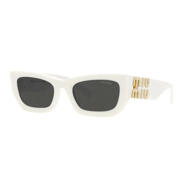 Kính Mát Nữ Miu Miu Sunglasses MU 09WS 1425S0 Màu Trắng - Kính mắt - Vua Hàng Hiệu