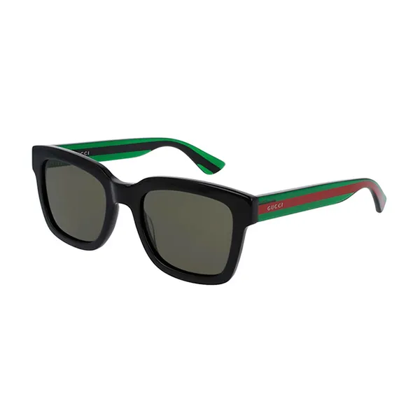 Kính Mát Unisex Gucci GC Acetate Sunglasses GG0001SN Màu Đen Xanh