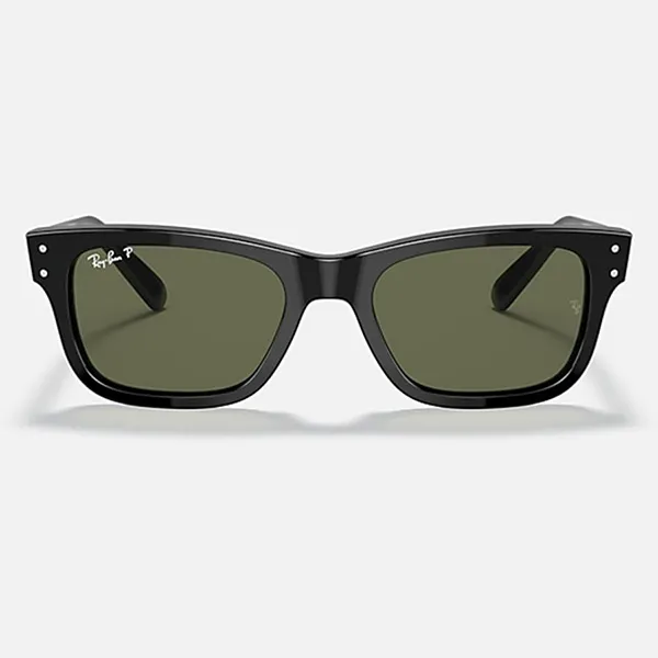 Kính Mát Unisex Rayban Burbank Sunglasses RB2283 901/58 Màu Xanh Green/Đen - Kính mắt - Vua Hàng Hiệu