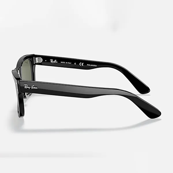 Kính Mát Unisex Rayban Burbank Sunglasses RB2283 901/58 Màu Xanh Green/Đen - Kính mắt - Vua Hàng Hiệu