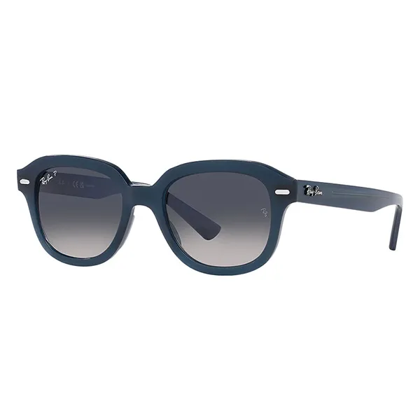 Kính Mát Unisex Rayban Erik Sunglasses RB4398 667678 Màu Xanh Lam - Kính mắt - Vua Hàng Hiệu