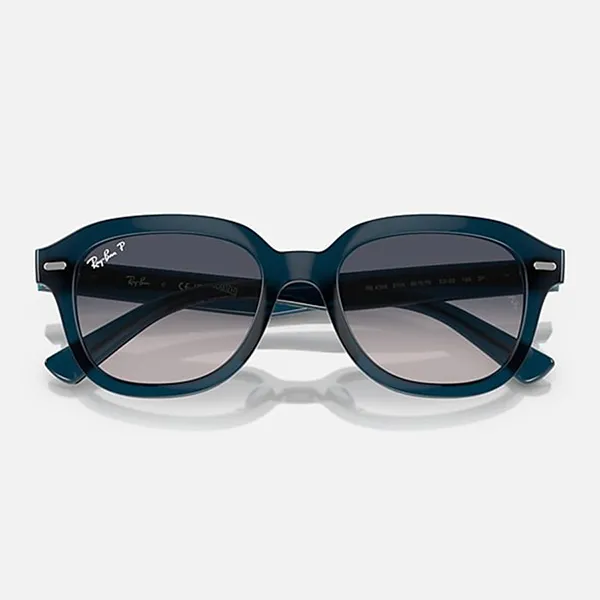 Kính Mát Unisex Rayban Erik Sunglasses RB4398 667678 Màu Xanh Lam - Kính mắt - Vua Hàng Hiệu