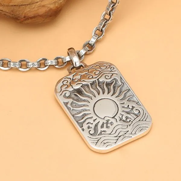 Mặt Dây Chuyền Bạc Nam Lili Jewelry Cá Chép Hóa Rồng Matthias LILI_076415 Màu Bạc - Trang sức - Vua Hàng Hiệu