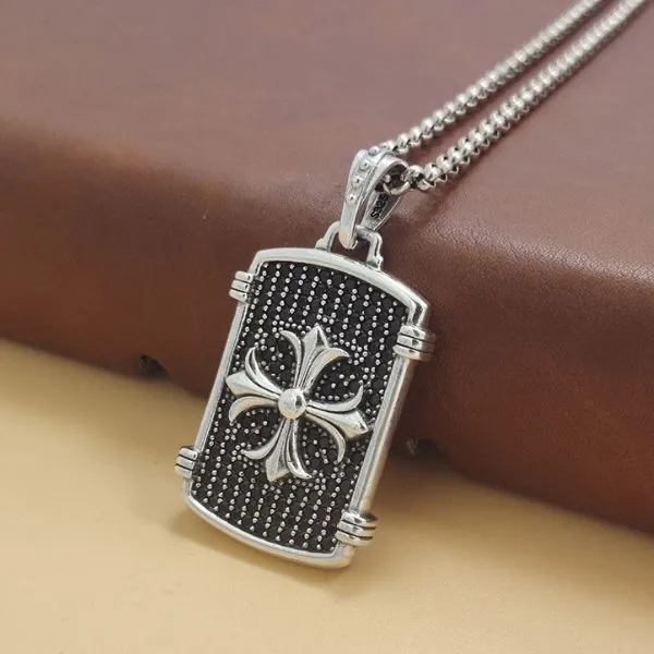 Mặt Dây Chuyền Bạc Thái Nam Lili Jewelry Thẻ Anderson Thời Trang Cá Tính LILI_077901 Màu Bạc
