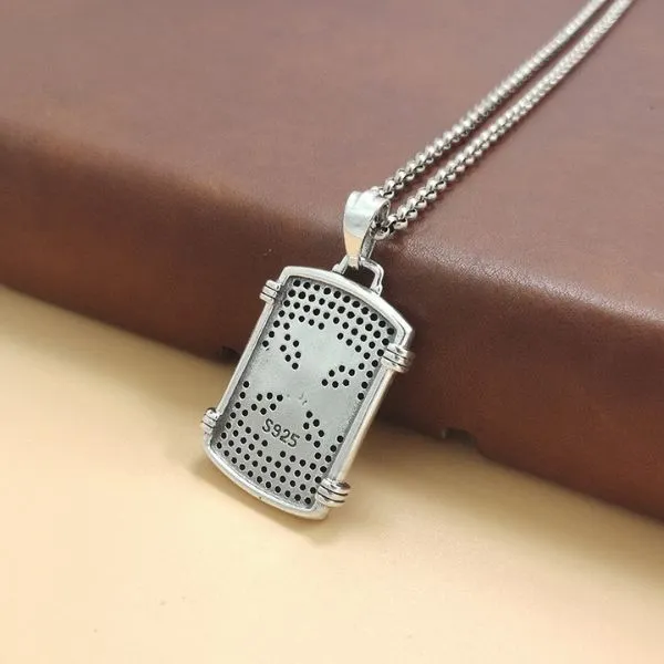 Mặt Dây Chuyền Bạc Thái Nam Lili Jewelry Thẻ Anderson Thời Trang Cá Tính LILI_077901 Màu Bạc