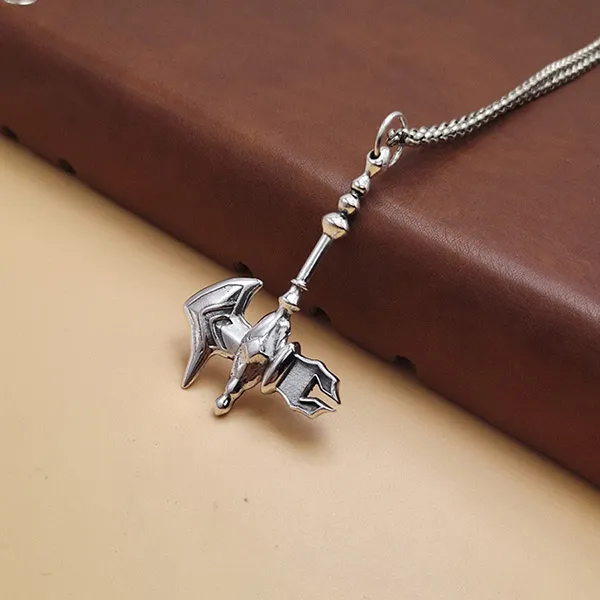 Mặt Dây Chuyền Nam Lili Jewelry Hình Chiếc Rìu Zachariah LILI_076538 Màu Bạc