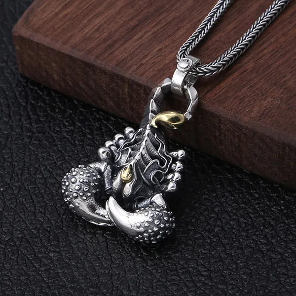 Mặt Dây Chuyền Nam Lili Jewelry Hình Con Bọ Cạp Murphy LILI_080305 Màu Bạc - Trang sức - Vua Hàng Hiệu