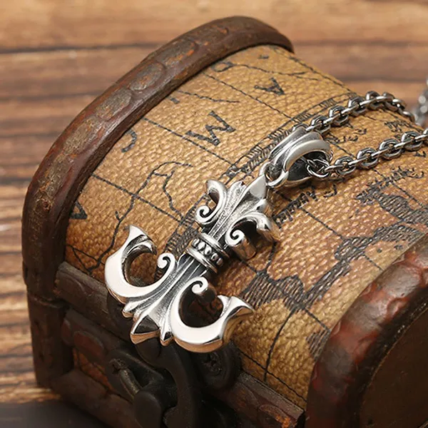 Mặt Dây Chuyền Nam Lili Jewelry Hình Mỏ Neo Nixon LILI_079981 Màu Bạc - Trang sức - Vua Hàng Hiệu