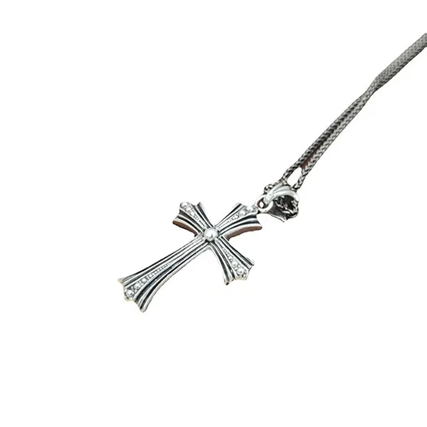 Mặt Dây Chuyền Nam Lili Jewelry Hình Thánh Giá Nico LILI_076849 Màu Bạc - Trang sức - Vua Hàng Hiệu