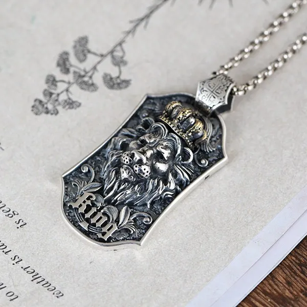 Mặt Dây Chuyền Nam Lili Jewelry King LILI_733946 Màu Bạc - Trang sức - Vua Hàng Hiệu