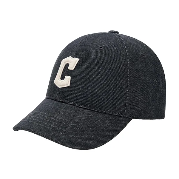 Mũ MLB Denim New Structured Ball Cap Cleveland Guardians 3ACPD015N-45CGS Màu Đen Xám - Mũ nón - Vua Hàng Hiệu