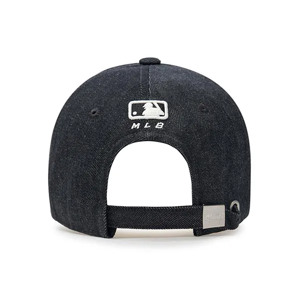 Mũ MLB Denim New Structured Ball Cap Cleveland Guardians 3ACPD015N-45CGS Màu Đen Xám - Mũ nón - Vua Hàng Hiệu