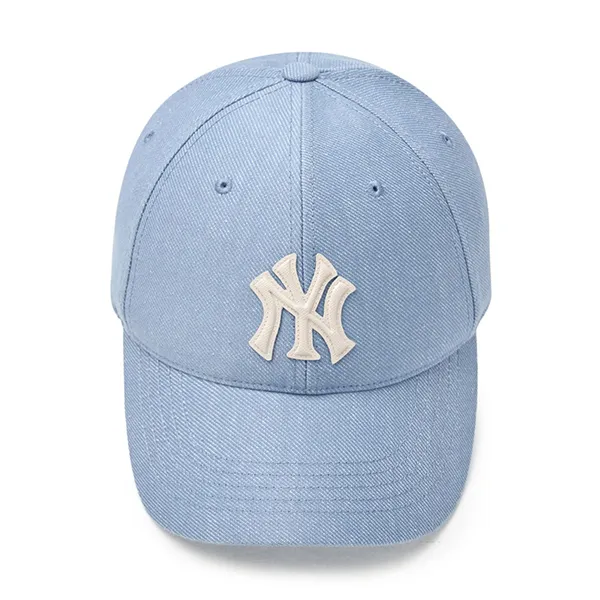 Mũ MLB Denim New Structured Ball Cap New York Yankees 3ACPD015N-50BLL Màu Xanh Dương Nhạt