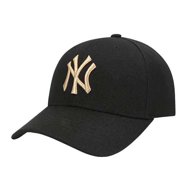 Mũ MLB Metal Logo Structured Ball Cap New York Yankess 3ACPIG01NGP005 Màu Đen