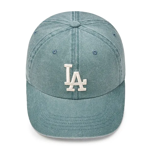 Mũ MLB W Fit Pigment Unstructured Ball Cap LA 3ACPVV55N-07GNS Màu Xanh Green