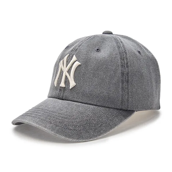 Mũ MLB W Fit Pigment Unstructured Ball Cap New York Yankees 3ACPVV55N-50CGS Màu Xám Đậm - Mũ nón - Vua Hàng Hiệu