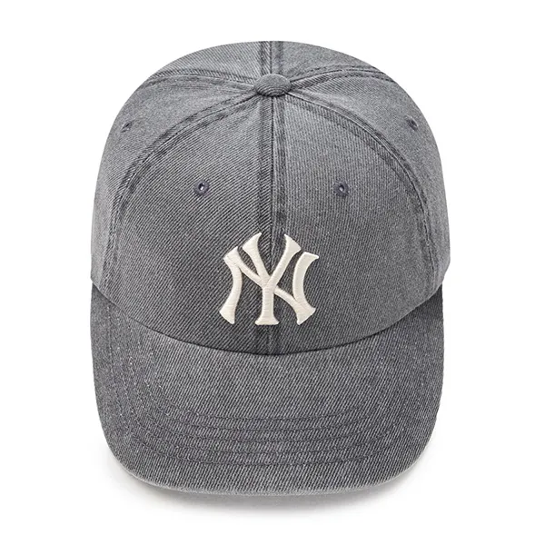 Mũ MLB W Fit Pigment Unstructured Ball Cap New York Yankees 3ACPVV55N-50CGS Màu Xám Đậm - Mũ nón - Vua Hàng Hiệu