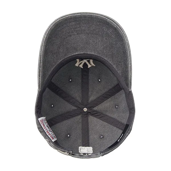 Mũ MLB W Fit Pigment Unstructured Ball Cap New York Yankees 3ACPVV55N-50CGS Màu Xám Đậm - Mũ nón - Vua Hàng Hiệu