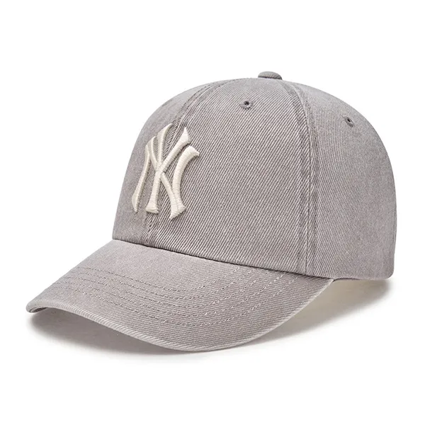 Mũ MLB W Fit Pigment Unstructured Ball Cap New York Yankees 3ACPVV55N-50GRS Màu Xám