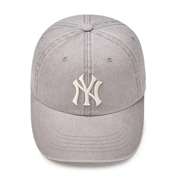 Mũ MLB W Fit Pigment Unstructured Ball Cap New York Yankees 3ACPVV55N-50GRS Màu Xám