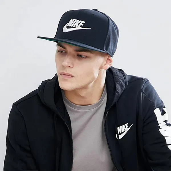 Mũ Nike Futura Snapback Cap in Black 891284-010 / 891284-451 Màu Xanh Đen