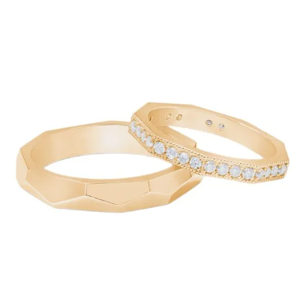 Nhẫn Cưới Morina Aurora Eterna C4393 Màu Vàng Gold - Trang sức - Vua Hàng Hiệu