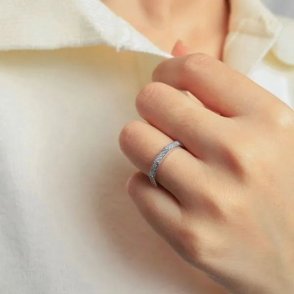 Nhẫn Cưới Morina Aurora Eterna C4393 Màu Vàng Trắng