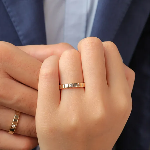 Nhẫn Cưới Morina Auroria Elansis Rings C4302 Màu Vàng - Trang sức - Vua Hàng Hiệu