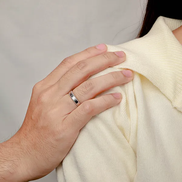 Nhẫn Đôi Morina Aurelia Stellaris C4347 Màu Vàng Trắng