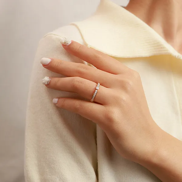 Nhẫn Đôi Morina C4985 Eternia Luminosa Màu Vàng Hồng