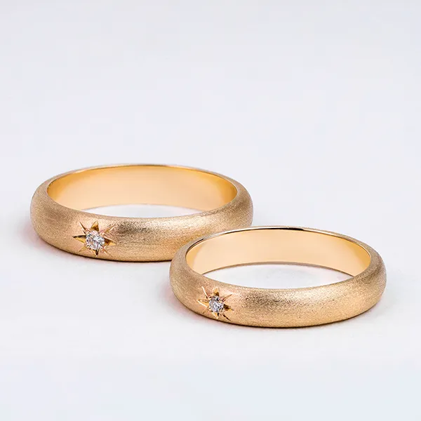 Nhẫn Đôi Morina Solivagus Heliora C5062 Màu Vàng Gold - Trang sức - Vua Hàng Hiệu