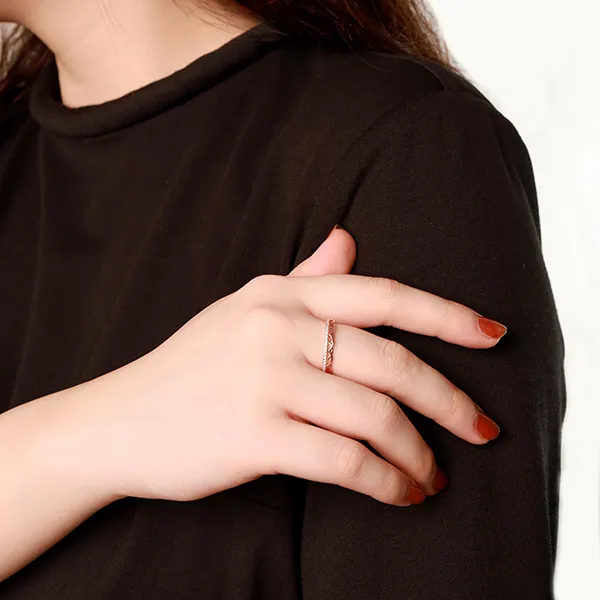 Nhẫn Nữ Morina Aurelia Màu Vàng Hồng - Trang sức - Vua Hàng Hiệu