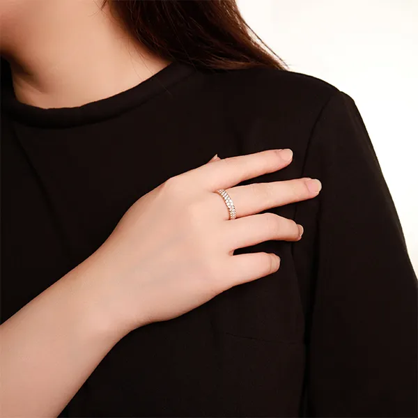Nhẫn Nữ Morina Aurum Luna Ring C5096 Màu Vàng - Trang sức - Vua Hàng Hiệu