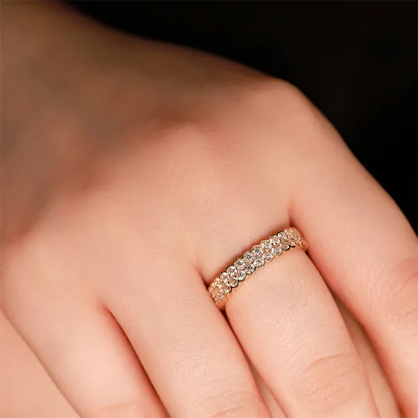 Nhẫn Nữ Morina Aurum Luna Ring C5096 Màu Vàng - Trang sức - Vua Hàng Hiệu