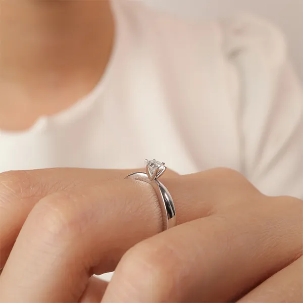 Nhẫn Nữ Morina Aurum Radiance Ring C4590 Màu Vàng Trắng - Trang sức - Vua Hàng Hiệu